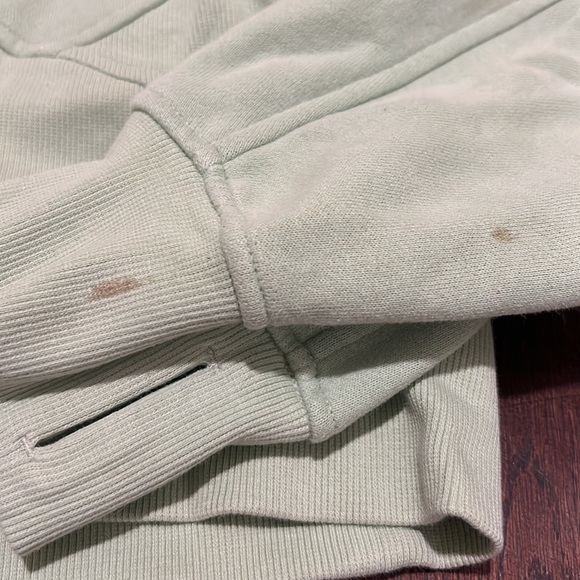 Lululemon electric green lime scuba hoodie half zip - Picture 3 of 3